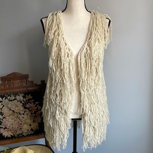 Awesome Shaggy Sweater Vest!